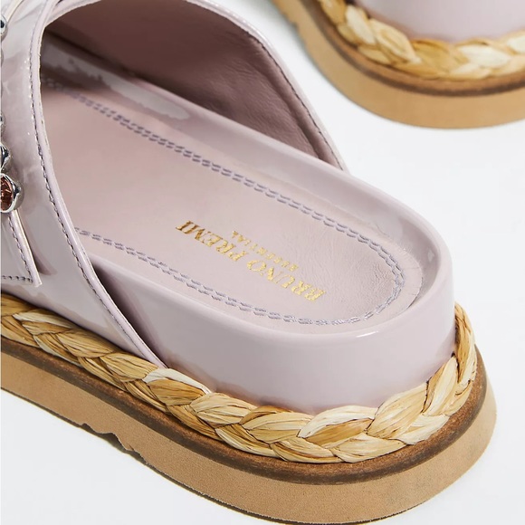 Anthropologie Bruno Premi Cross-Strap Jeweled Platform Sandals - Picture 6 of 12